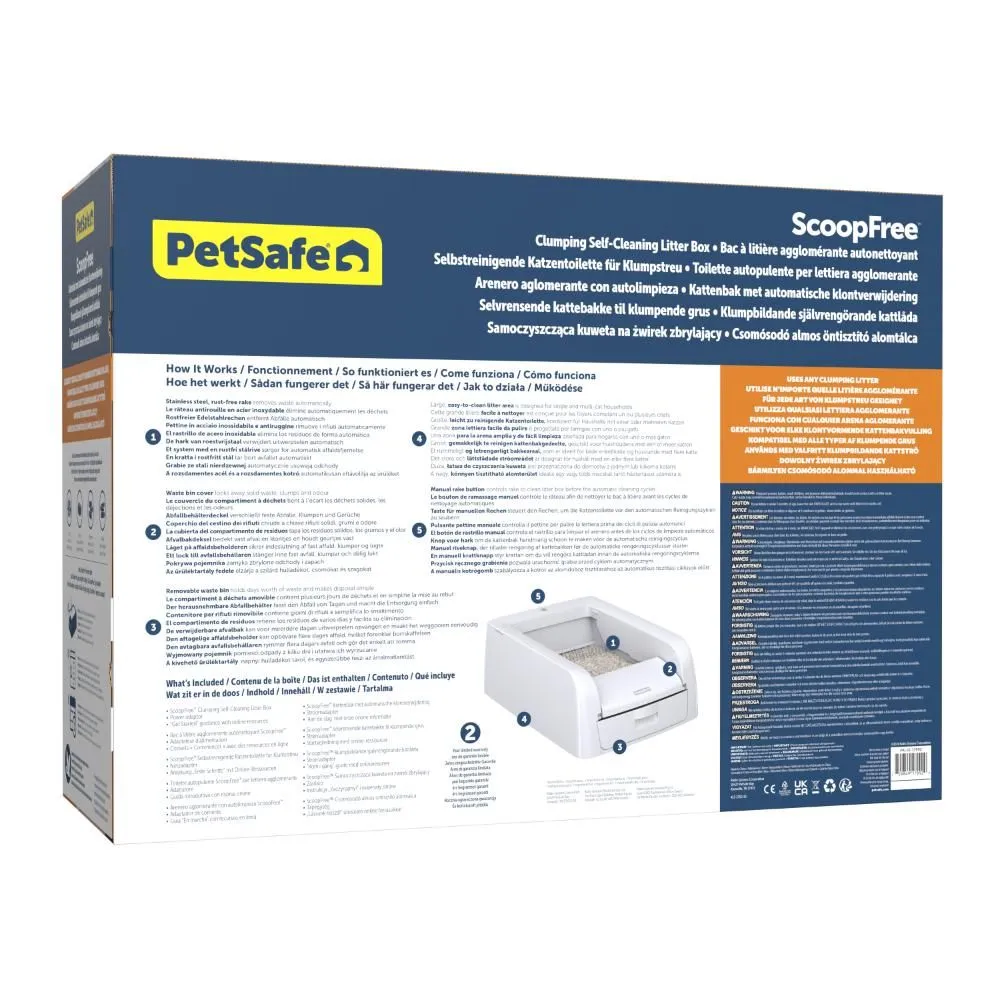 Petsafe ScoopFree Auto Clumping Litterbox Kattetoilet PAL10-17992